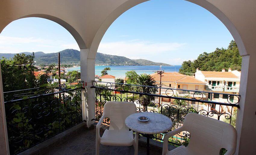 Hotel Pontios tasos smestaj grcka terasa
